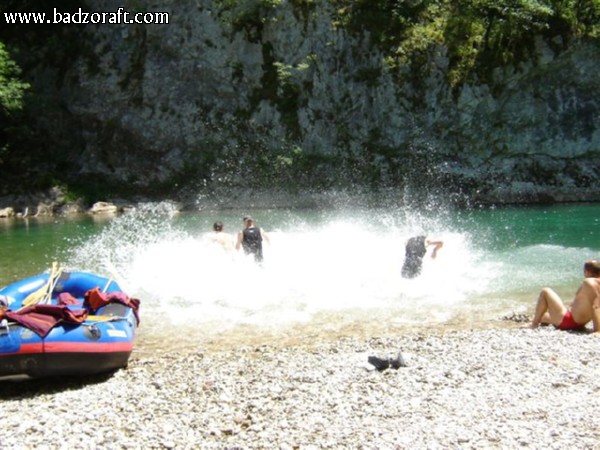 Rafting po reki Neretvi DSC01600