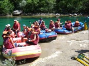 Rafting po reki Neretvi DSC05121