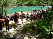 Rafting po reki Neretvi DSC08947